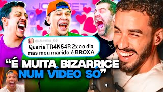 RESOLVENDO PROBLEMAS BIZARROS DOS SEGUIDORES KKKKKKKK | REACT CANAL CANALHA ft. Ludgero