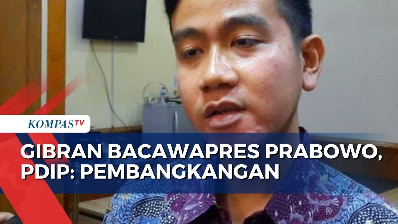 PDIP Sebut Gibran Pembangkang, Usai Resmi Diusung Jadi Bacawapres ...