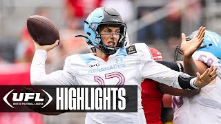 Arlington Renegades QB Luis Perez's TOP PLAYS of the 2024 Season | UFL Highlights