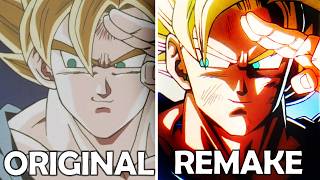 The Dragon Ball Z Remake New Animation is CRUSHING The Original