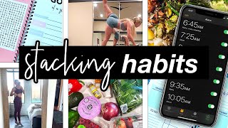 habit hacks: the *easiest* way i stick to my healthy habits