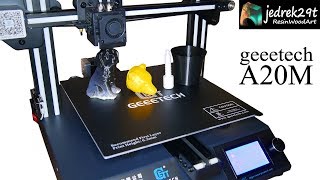 Geeetech A20M Mix-color 3D Printer / Unboxing and Printing