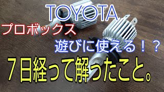 2021年5月12日  【TOYOTA　プロボックス】納車されて1週間。色々解ってきたことを動画にしてみました。