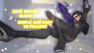 BEGINNER’S guide to WIDOW In Overwatch!🕷️ | Widow Guide | Overwatch!
