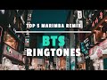 Top 5 Best Famous BTS Ringtones 2021 | Download TUUNES App for FREE
