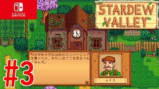 【#3】公民館にはなにがいる？【STARDEW VALLEY switch版】