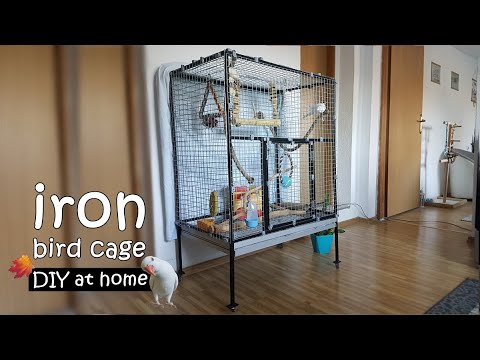 #24 How To Make Bird Cage | Iron Cage DIY - YouTube