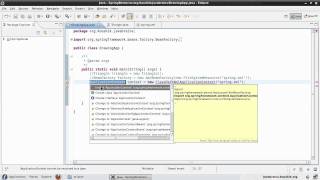 Spring Tutorial 05 - ApplicationContext and Property Initialization