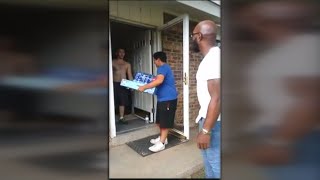 New Mexico man distributes fans, bottled water to help community beat the heat