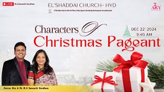 SUNDAY SERVICE || 22ND DEC 2024 || EL'SHADDAI CHURCH, HYDERABAD || M.S.SUNEETH VARDHAN ||