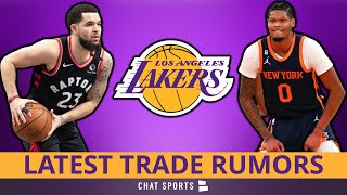 FRESH Lakers Trade Rumors On Fred VanVleet & Cam Reddish | Los Angeles Lakers Rumors & News