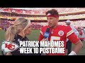 Patrick Mahomes comments on game saving block, improving to 9-0