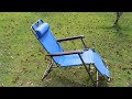 folding sun lounger foldable deck chair reclining garden chair sundeck adjustable portable