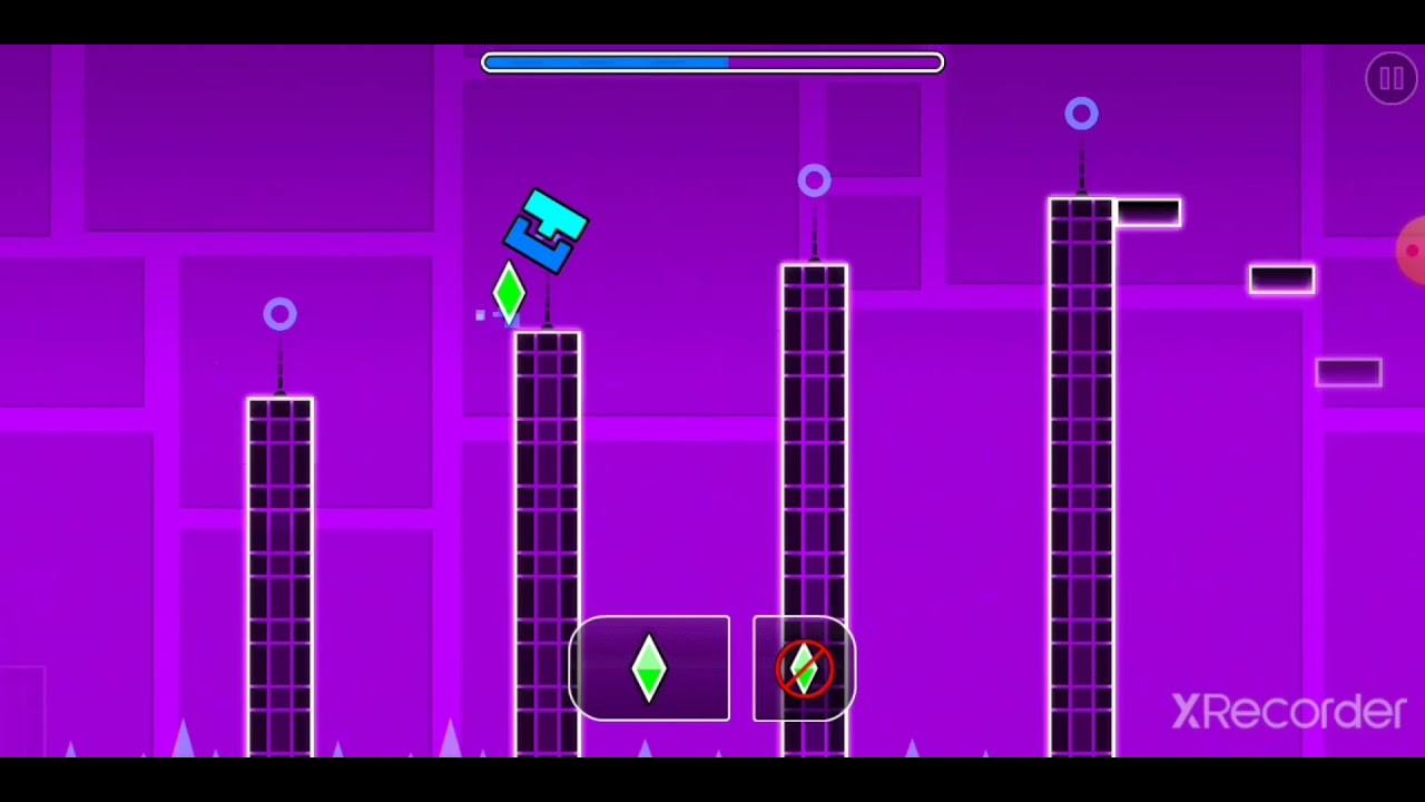 Geometry Dash Practice Mode Tutorial - YouTube