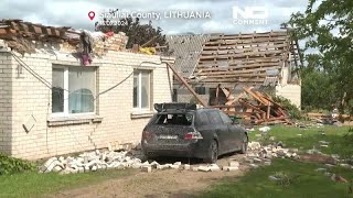 No Comment : une tornade enregistrée dans le nord de la Lituanie