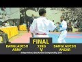 -55KG Category FINAL- BANGLADESH ARMY vs ANSAR-  Independence Day Karate Championship- 2019