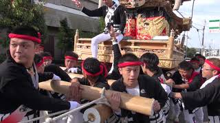 令和元年　建水分神社・壹須何神社・磐船神社祭礼　後宮（だんじり・南河内・河南・千早赤阪・富田林・中・中村・神山・水分・今堂・平石・北加納・南加納・北別井・大ヶ塚）