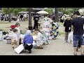 京都⛩️岡崎公園フリーマーケット👘海外の家族が楽しそうにショッピング～heianjingu shrine⛩️kyoto japan