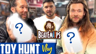 Toy Hunt Vlog • BeatEmUps, Ethan Page & Charlie • Ontario St Comics Philadelphia, PA
