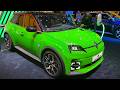 2025 Green Renault 5 E-Tech - in depth Walkaround 4K