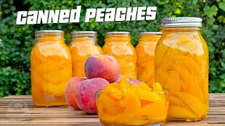 How to Can Peaches at Home - Perfect Canned Peach Slices