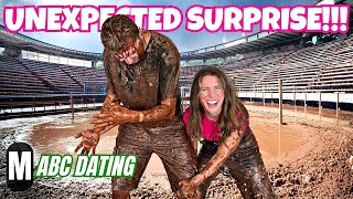 Unexpected SURPRISE! | Mud Wrestling | ABC Dating