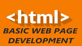 DEVELOPING SIMPLE WEB PAGE THROUGH HTML| NetBeans