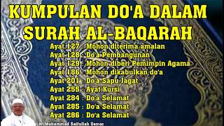 Kumpulan Do'a Dalam Surah Al-Baqarah