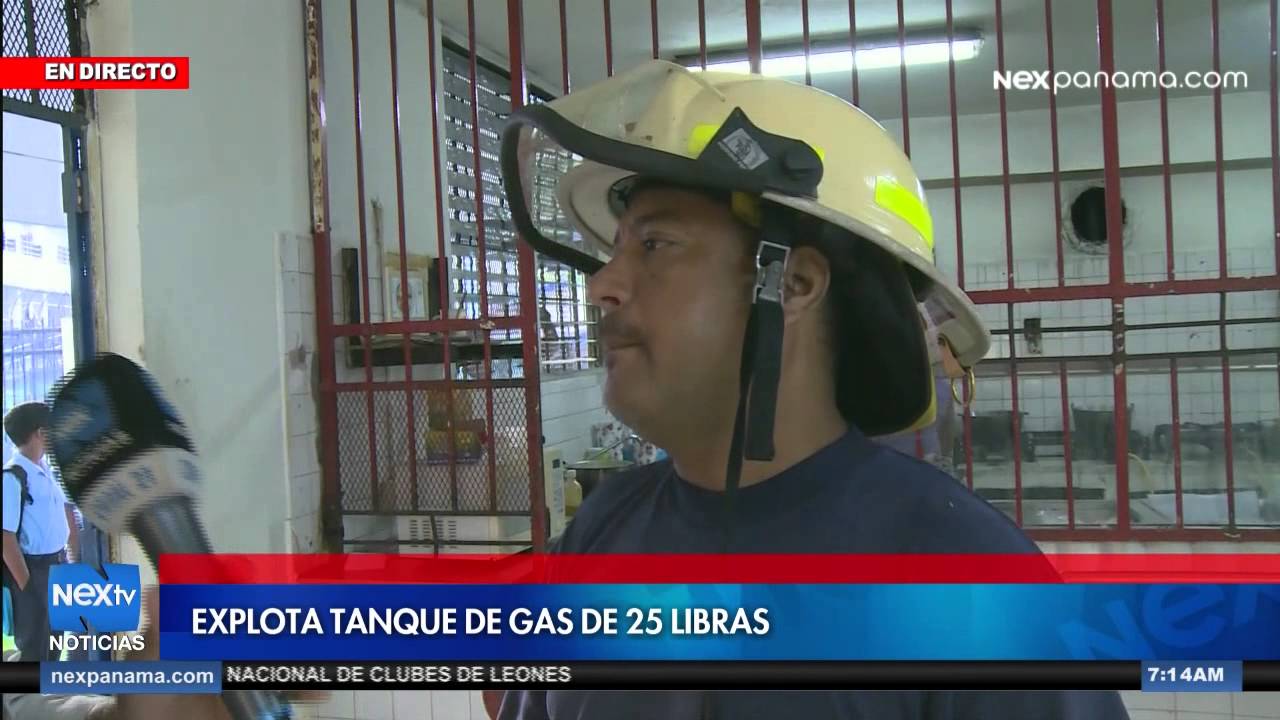 Explota Tanque De Gas De 25 Libras - YouTube