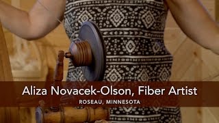 Aliza Novacek-Olson: Fiber Artist; Roseau, MN