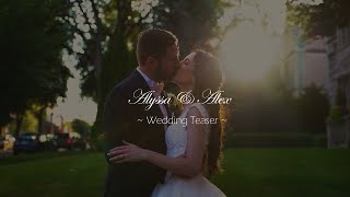 Alyssa & Alex |  Wedding Teaser | Gale Mansion & Holy Cross Catholic Church | Minneapolis, MN