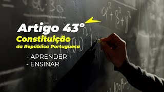 Constituição da República Portuguesa – Artigo 43º