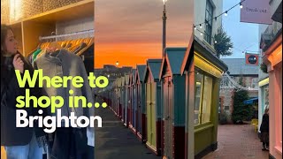 Where to Shop in Brighton…