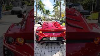 Witness the stunning Ferrari 812 Competizione making its grand entrance at Exotics at the Colonnade.