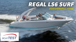 Regal LS6 Surf (2020-) Test Video - By BoatTEST.com