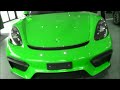 color changing porsche 718 spyder 4.0 flat 6 420 hp 301 km h 187 mph * playlist