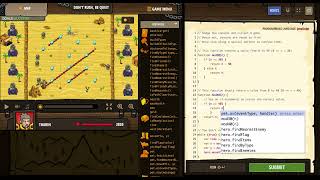 CodeCombat - Don't Rush Be Quiet - JavaScript