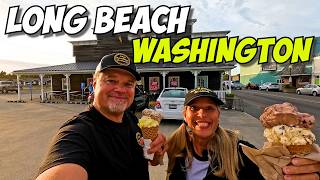 BEST Fish n Chips & SECRET RV Location in Long Beach, Washington!