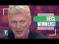 David Moyes's REACTION to West Ham's WIN in the UECL after 58 years WITHOUT a european TITLE