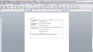 Cornell Notes Tutorial - Taking Cornell Notes on Microsoft Word