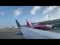 【スカイマーク航空】中部空港発ー那覇空港行き着陸動画