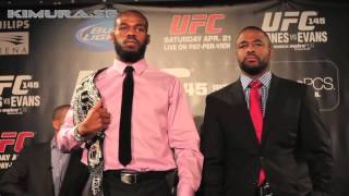 UFC 145 Press conference highlights