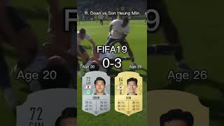 Ritsu Doan vs Son Heung Min【FIFA OVR Compilation】堂安律vsソンフンミン