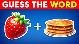 Guess The WORD By Emojis? 🤔 Snack and Food Edition | Emoji Quiz | Quiz Dino