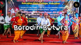 Borodin Bwtwra//Bodo Gospel group dance//Pre Christmas //Kokrajhar Government College 2021//