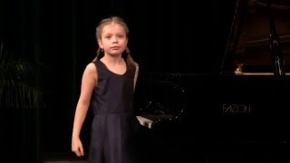 Klement Slavický Short Etude No. 3, Leticie Krotka (11y) on Fazioli grand piano