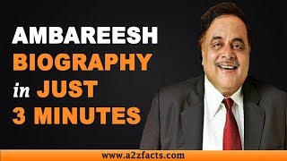 Ambareesh – Age, Birthday, Biography, Wife, Net Worth and More