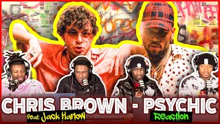 Chris Brown - Psychic (Official Video) ft. Jack Harlow | Reaction