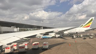 எத்தியோப்பியா அடிஸ் அபாபா - துபாய் * Addis Ababa ADD to Dubai DXB * EK724 * Boeing B777-200ER * Bole