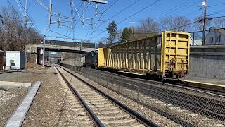 CSX 6152 departs Canton Junction with only 1 freight car